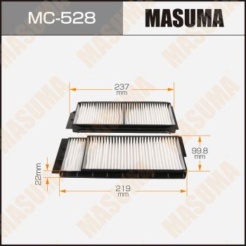MC528 MASUMA Фильтр, воздух во внутренном пространстве