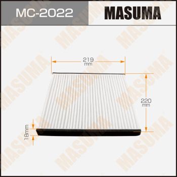 MC2022 MASUMA Фильтр, воздух во внутренном пространстве