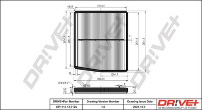 DP1110120125 Dr!ve+ Фильтр, воздух во внутренном пространстве