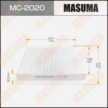 MC2020 MASUMA Фильтр, воздух во внутренном пространстве
