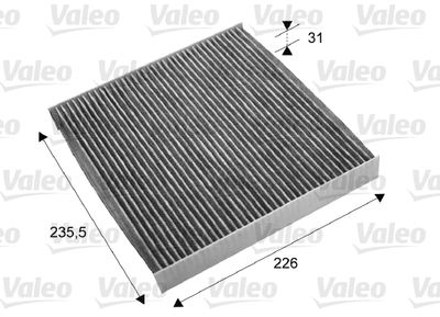 715678 VALEO Фильтр, воздух во внутренном пространстве