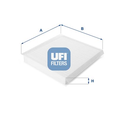 5311800 UFI Фильтр, воздух во внутренном пространстве
