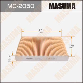 MC2050 MASUMA Фильтр, воздух во внутренном пространстве