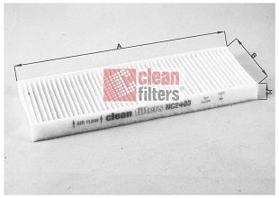 NC2403 CLEAN FILTERS Фильтр, воздух во внутренном пространстве