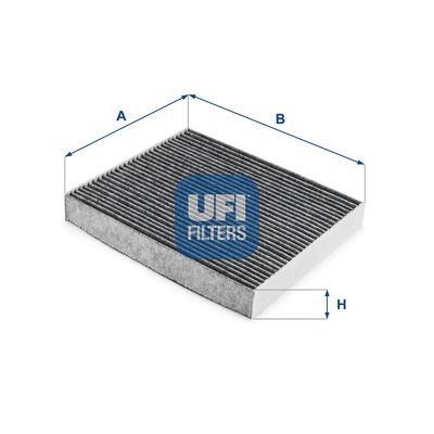 5428400 UFI Фильтр, воздух во внутренном пространстве