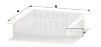 CU2454 MANN-FILTER Фильтр, воздух во внутренном пространстве