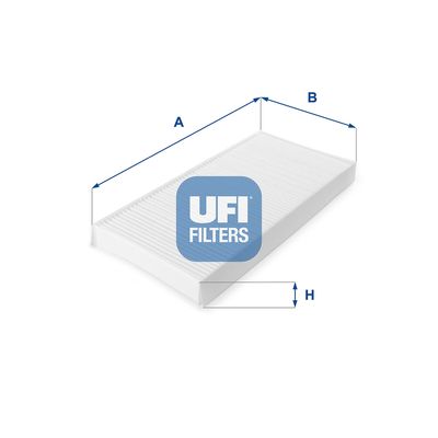 5303400 UFI Фильтр, воздух во внутренном пространстве