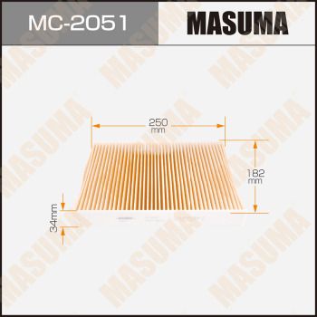 MC2051 MASUMA Фильтр, воздух во внутренном пространстве