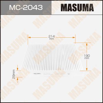 MC2043 MASUMA Фильтр, воздух во внутренном пространстве
