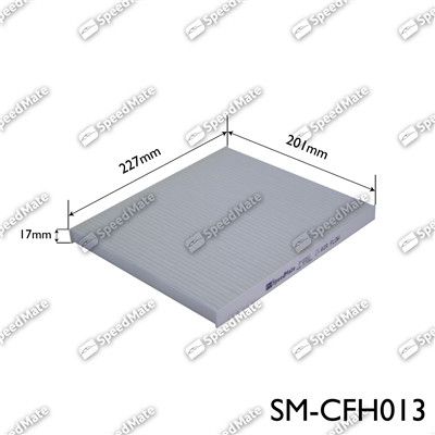 SMCFH013 SpeedMate Фильтр, воздух во внутренном пространстве