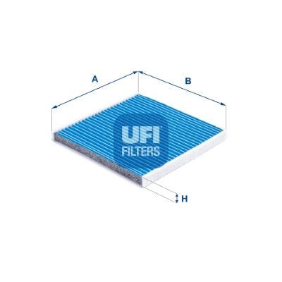 3411700 UFI Фильтр, воздух во внутренном пространстве