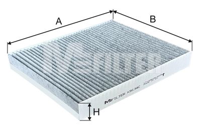 K9134C MFILTER Фильтр, воздух во внутренном пространстве