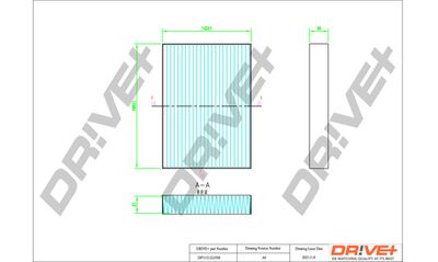 DP1110120358 Dr!ve+ Фильтр, воздух во внутренном пространстве