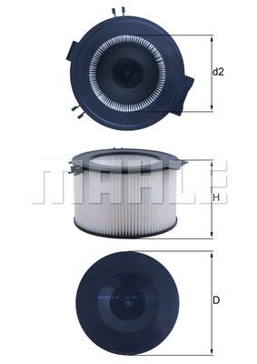 WG1215494 WILMINK GROUP Фильтр, воздух во внутренном пространстве