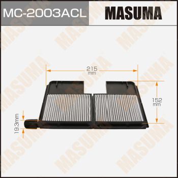 MC2003ACL MASUMA Фильтр, воздух во внутренном пространстве