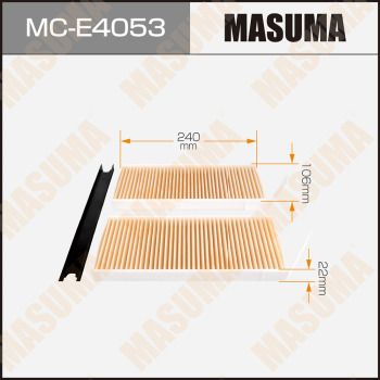 MCE4053 MASUMA Фильтр, воздух во внутренном пространстве