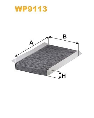 WP9113 WIX FILTERS Фильтр, воздух во внутренном пространстве