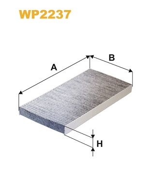 WP2237 WIX FILTERS Фильтр, воздух во внутренном пространстве