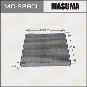 MC229CL MASUMA Фильтр, воздух во внутренном пространстве