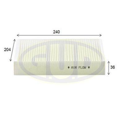GCF2442 G.U.D. Фильтр, воздух во внутренном пространстве