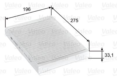 715597 VALEO Фильтр, воздух во внутренном пространстве