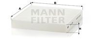CU2149 MANN-FILTER Фильтр, воздух во внутренном пространстве