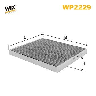 WP2229 WIX FILTERS Фильтр, воздух во внутренном пространстве