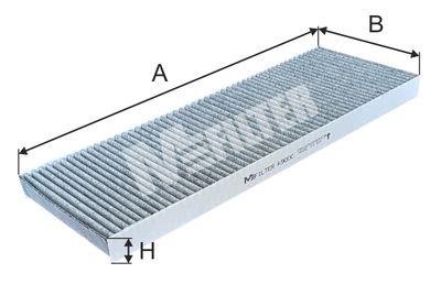 K900C MFILTER Фильтр, воздух во внутренном пространстве