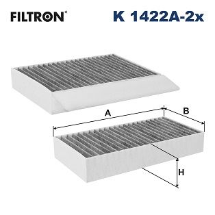K1422A2x FILTRON Фильтр, воздух во внутренном пространстве