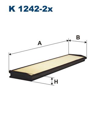 K12422x FILTRON Фильтр, воздух во внутренном пространстве