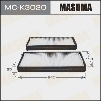 MCK3020 MASUMA Фильтр, воздух во внутренном пространстве