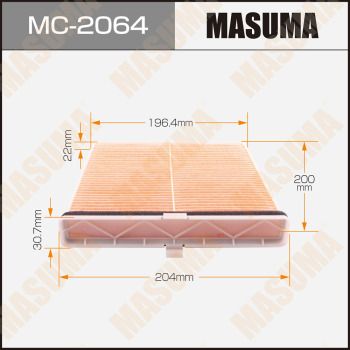 MC2064 MASUMA Фильтр, воздух во внутренном пространстве