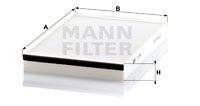 CU3054 MANN-FILTER Фильтр, воздух во внутренном пространстве