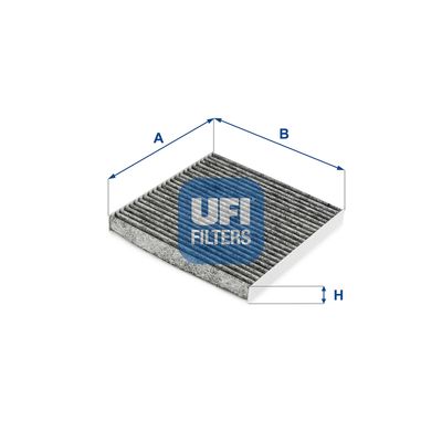 5428600 UFI Фильтр, воздух во внутренном пространстве