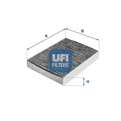 5429100 UFI Фильтр, воздух во внутренном пространстве