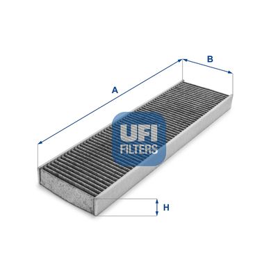 5417500 UFI Фильтр, воздух во внутренном пространстве