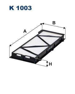 K1003 FILTRON Фильтр, воздух во внутренном пространстве