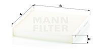 CU22029 MANN-FILTER Фильтр, воздух во внутренном пространстве
