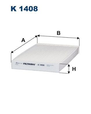 K1408 FILTRON Фильтр, воздух во внутренном пространстве