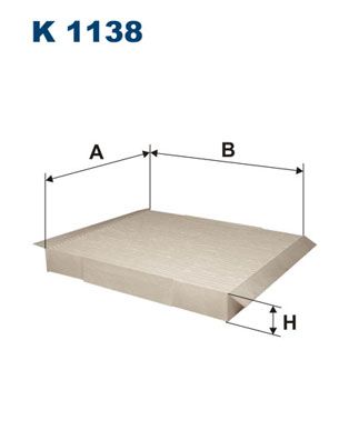 K1138 FILTRON Фильтр, воздух во внутренном пространстве