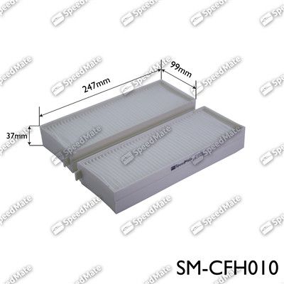 SMCFH010 SpeedMate Фильтр, воздух во внутренном пространстве