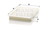 CU25002 MANN-FILTER Фильтр, воздух во внутренном пространстве