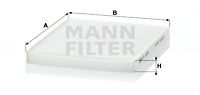 CU2026 MANN-FILTER Фильтр, воздух во внутренном пространстве