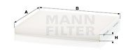 CU2243 MANN-FILTER Фильтр, воздух во внутренном пространстве