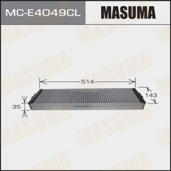 MCE4049CL MASUMA Фильтр, воздух во внутренном пространстве