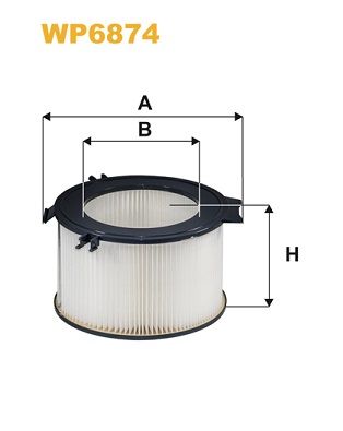 WP6874 WIX FILTERS Фильтр, воздух во внутренном пространстве