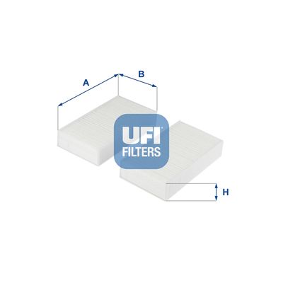 5325300 UFI Фильтр, воздух во внутренном пространстве