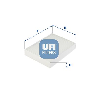 5327500 UFI Фильтр, воздух во внутренном пространстве