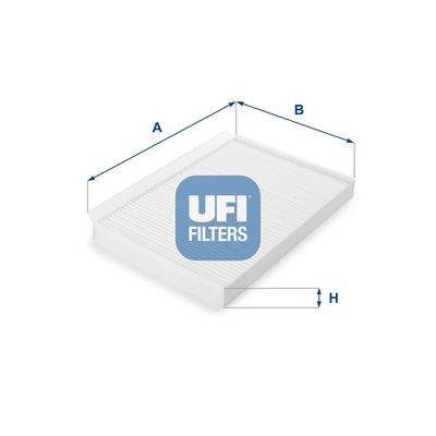 5315200 UFI Фильтр, воздух во внутренном пространстве