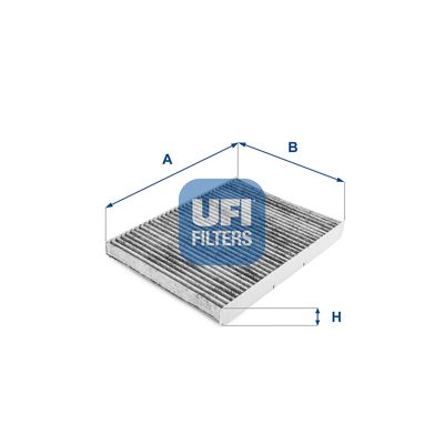 5410900 UFI Фильтр, воздух во внутренном пространстве